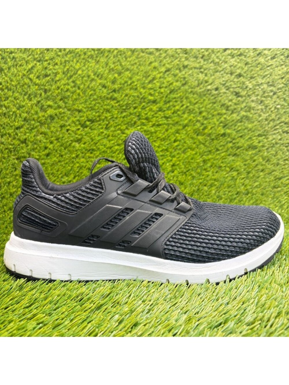 Adidas Ultimashow Mens Size 12 Black White Athletic Running Shoes Sneakers